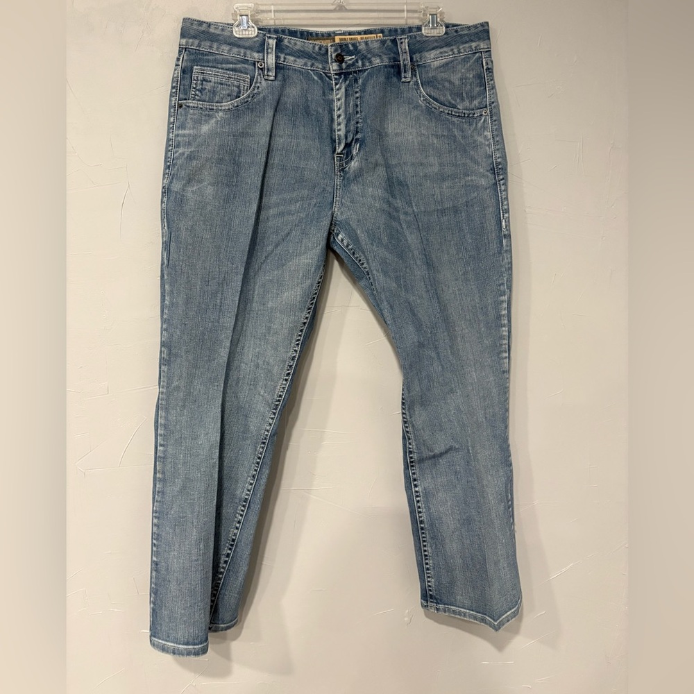 #12- Rock & roll denim men’s size 40x30 double barrel relaxed fit bootcut jeans